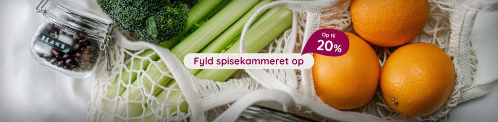 Fdevarer - Op til 20 %